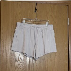 Women's Athletic Shorts in Light Gray